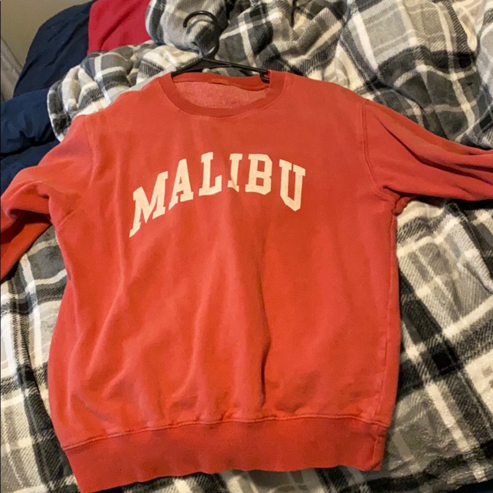 Red malbiu hoodie from brandy